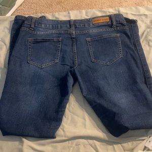 Gogo star jeans. Low rise dark navy denim blue Jean